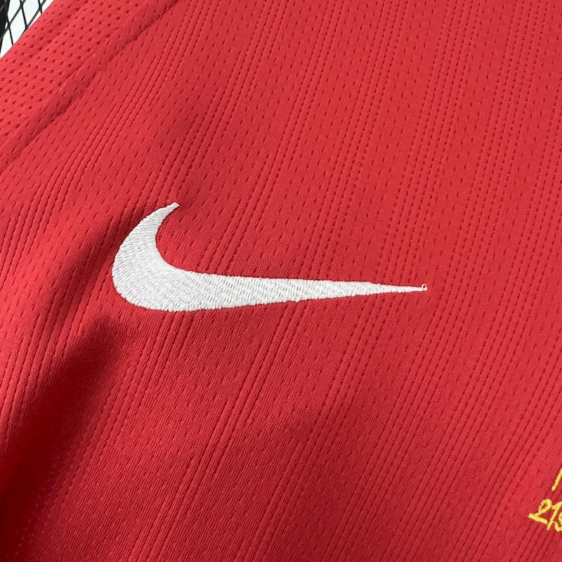 Jersey do Manchester United Long sleeveRetrô 2007/08 Home UCL