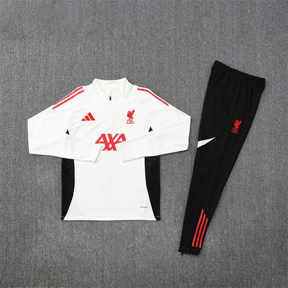 Entrenamiento Suit Liverpool 25/26 White - Invierno