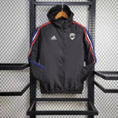 Windbreaker Arsenal 24/25 - Black e Red