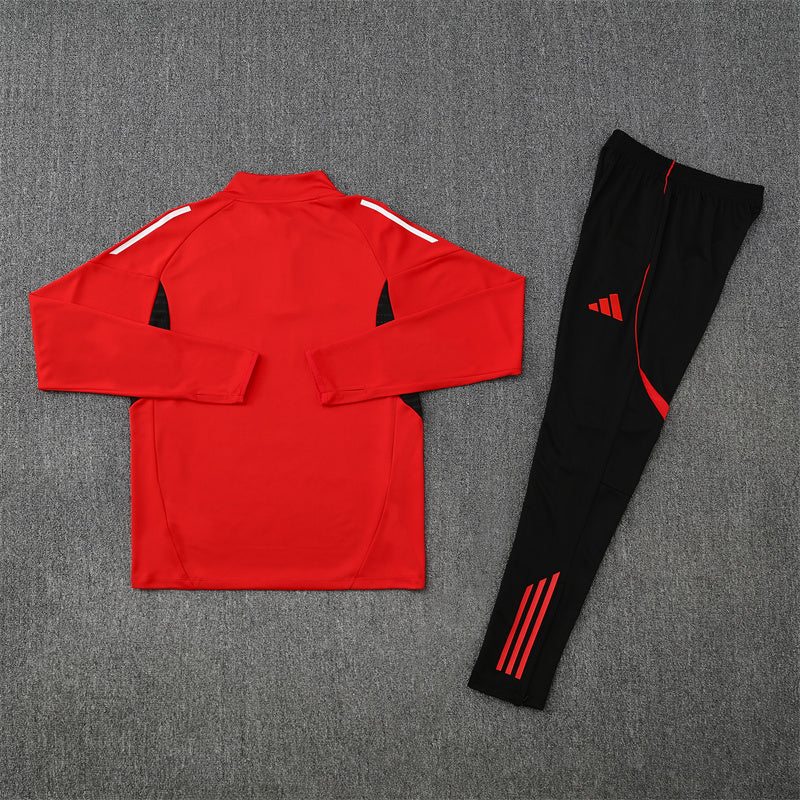 Entrenamiento Suit Manchester United 25/26 Rojo - Invierno