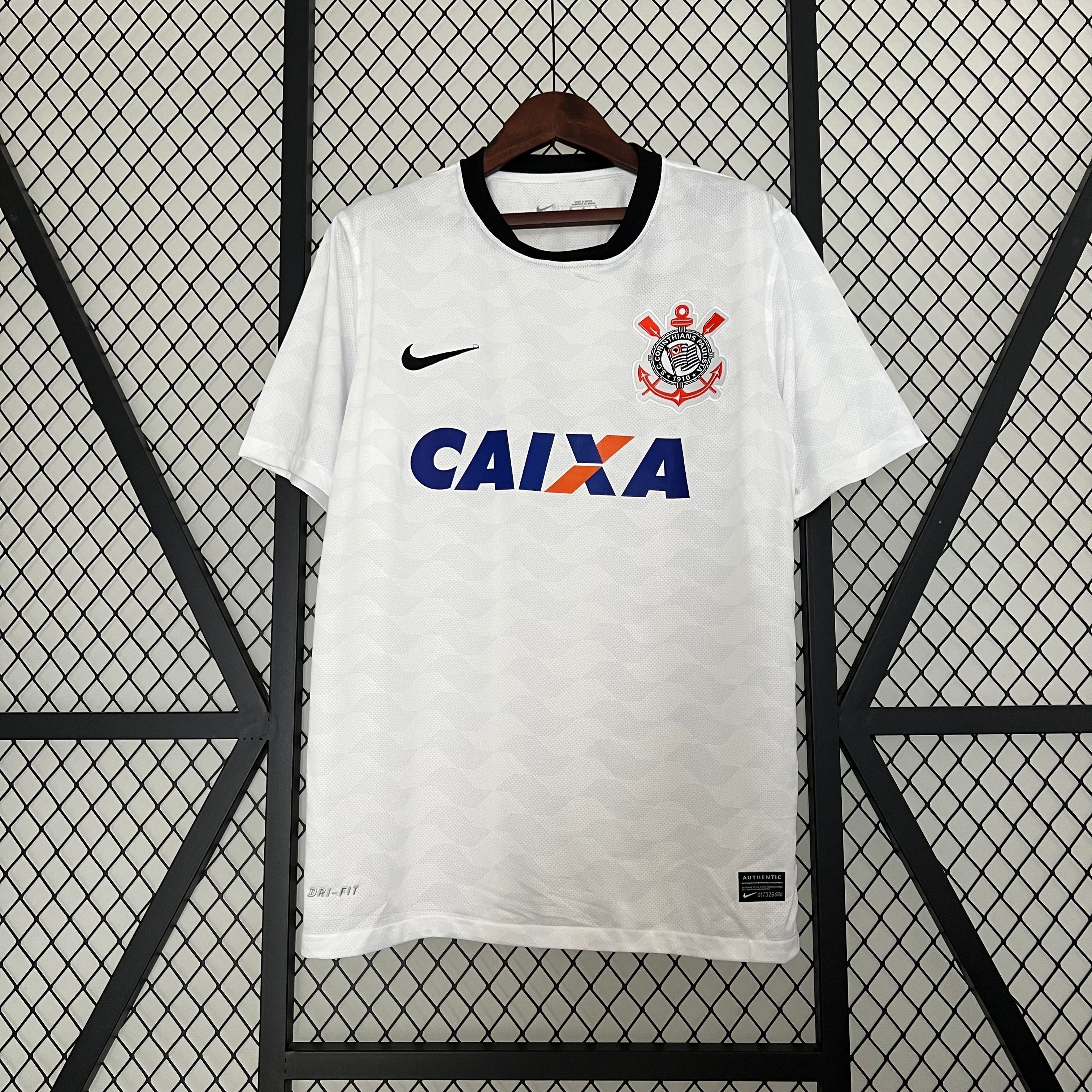 Camiseta Corinthians Retrô 12/13 - Branco