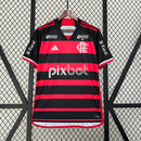Camiseta 24∕25 Flamengo home+All sponsors