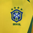 Jersey Retrô Seleção Brasil 2002/02 Home