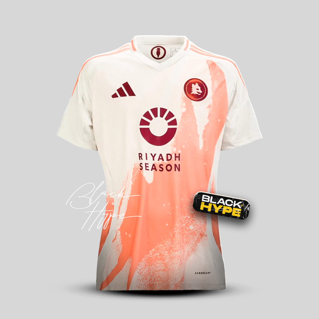 Camiseta Feminina Roma 24/25 Segunda Equipación