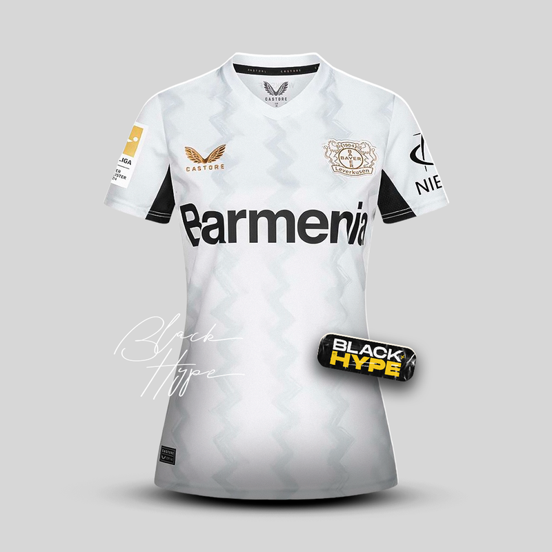 Camiseta Feminina Bayer Leverkusen 24/25 Away