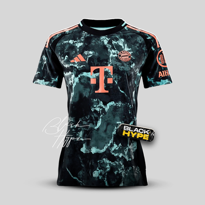 Camiseta Feminina Bayern Munich 24/25 Segunda Equipación