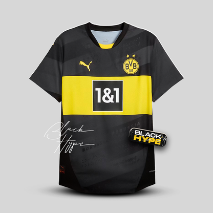 Camiseta Feminina Borussia Dortmund 24/25 Segunda Equipación