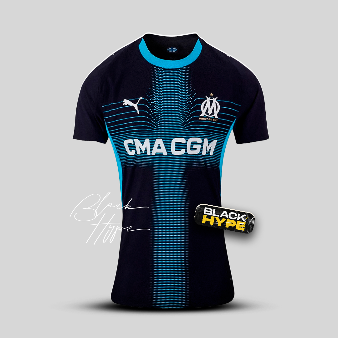 Camiseta Feminina Olympique Marseille 25/26 Segunda Equipación
