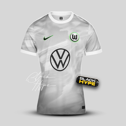 Camiseta Feminina Wolfsburg 25/26 Segunda Equipación