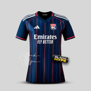 Camiseta Feminina Lyon 25/26 Away