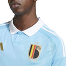 Camiseta Bélgica Away 24/25 s/n° Torcedor Adidas Masculino - Azul celeste