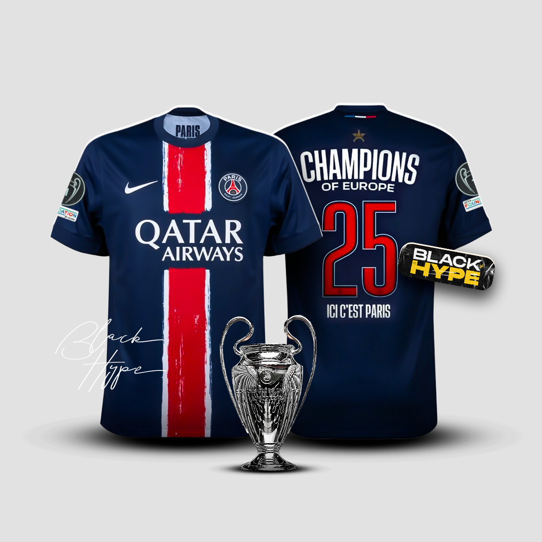 Camiseta PSG 24/25 Primera Equipación - Champions League