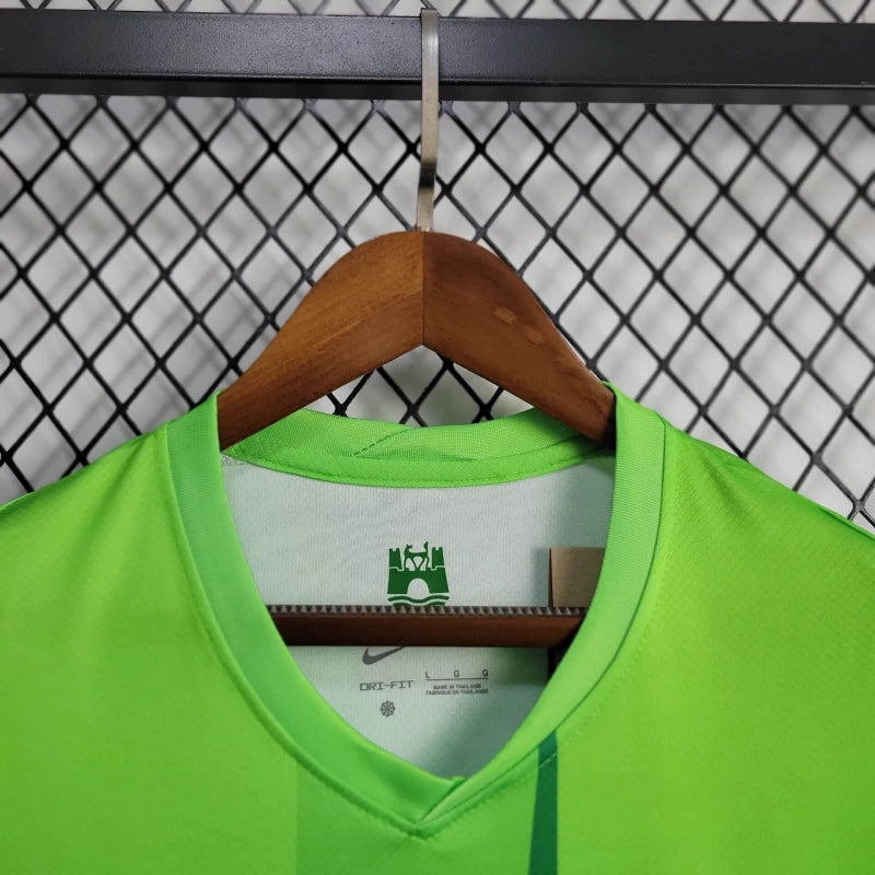 Camiseta Feminina Wolfsburg 24/25 Home