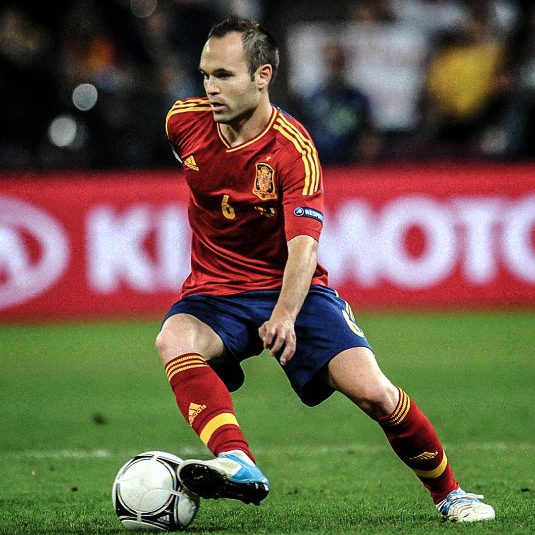 Camiseta Iniesta España 2010 Legend