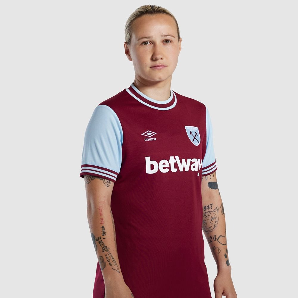 Camiseta West Ham Mujer 24/25 Primera Equipación
