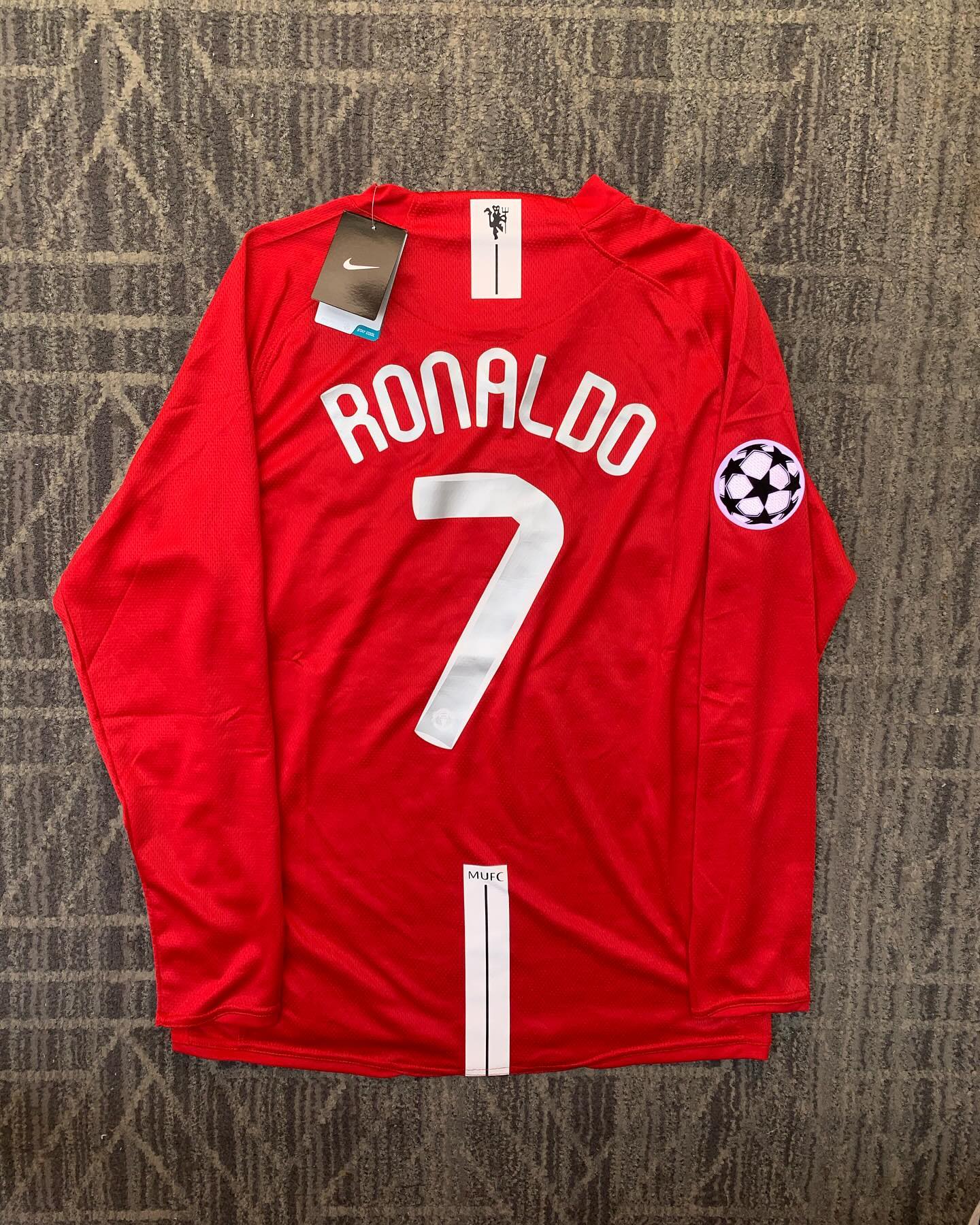 Camiseta Cristiano Ronaldo Manchester United 07-08 Legend - Rojo