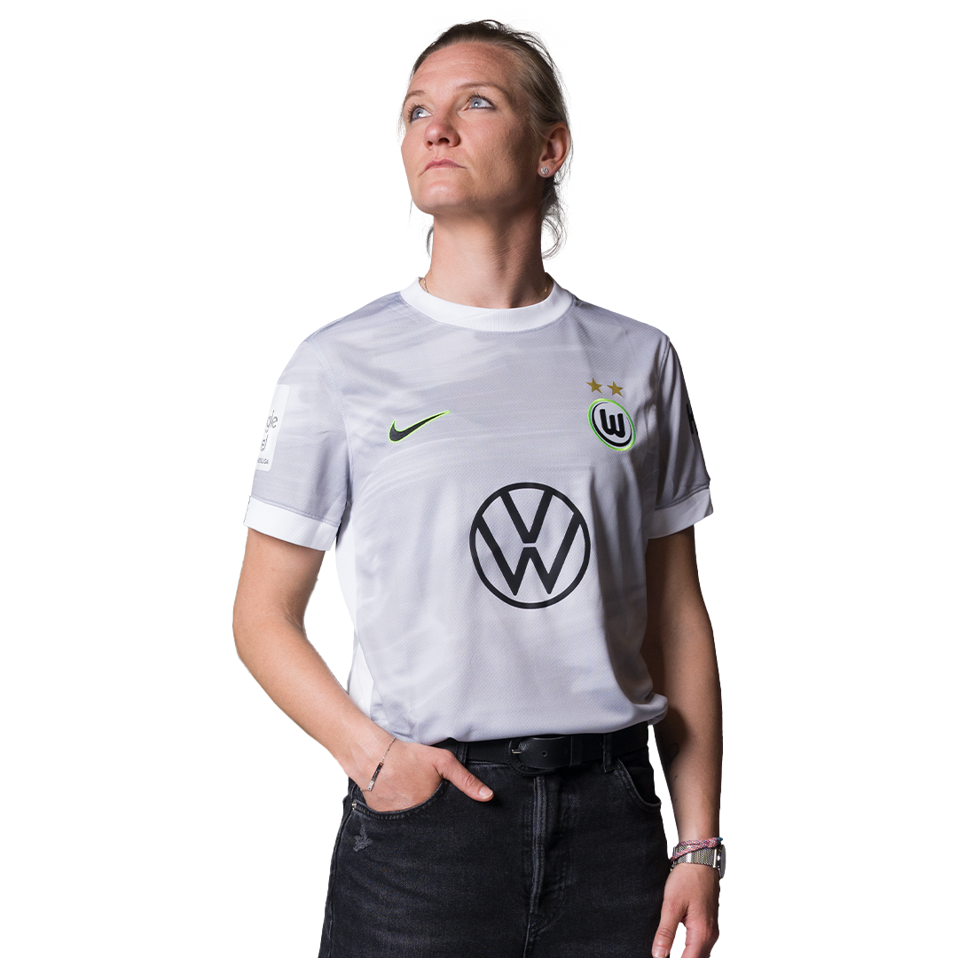 Camiseta Feminina Wolfsburg 25/26 Segunda Equipación