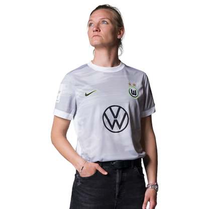 Camiseta Feminina Wolfsburg 25/26 Segunda Equipación