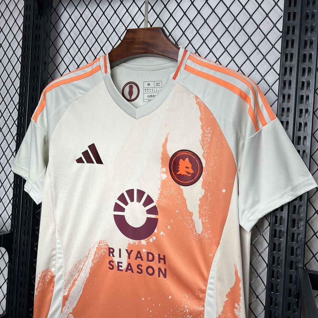 Camiseta Feminina Roma 24/25 Segunda Equipación