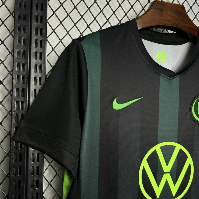 Camiseta Feminina Wolfsburg 24/25 Segunda Equipación