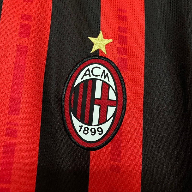Camiseta Feminina Milan 24/25 Home
