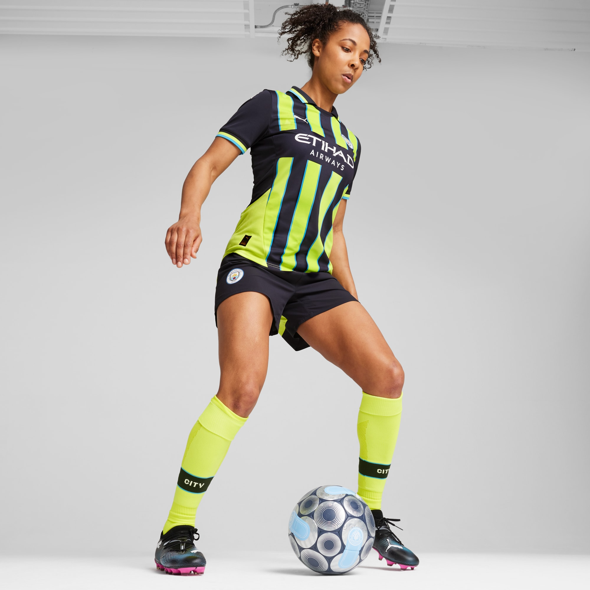 Camiseta Manchester City Mujer 24/25 Segunda Equipación