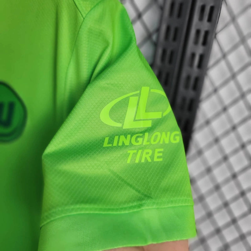 Camiseta Feminina Wolfsburg 24/25 Home