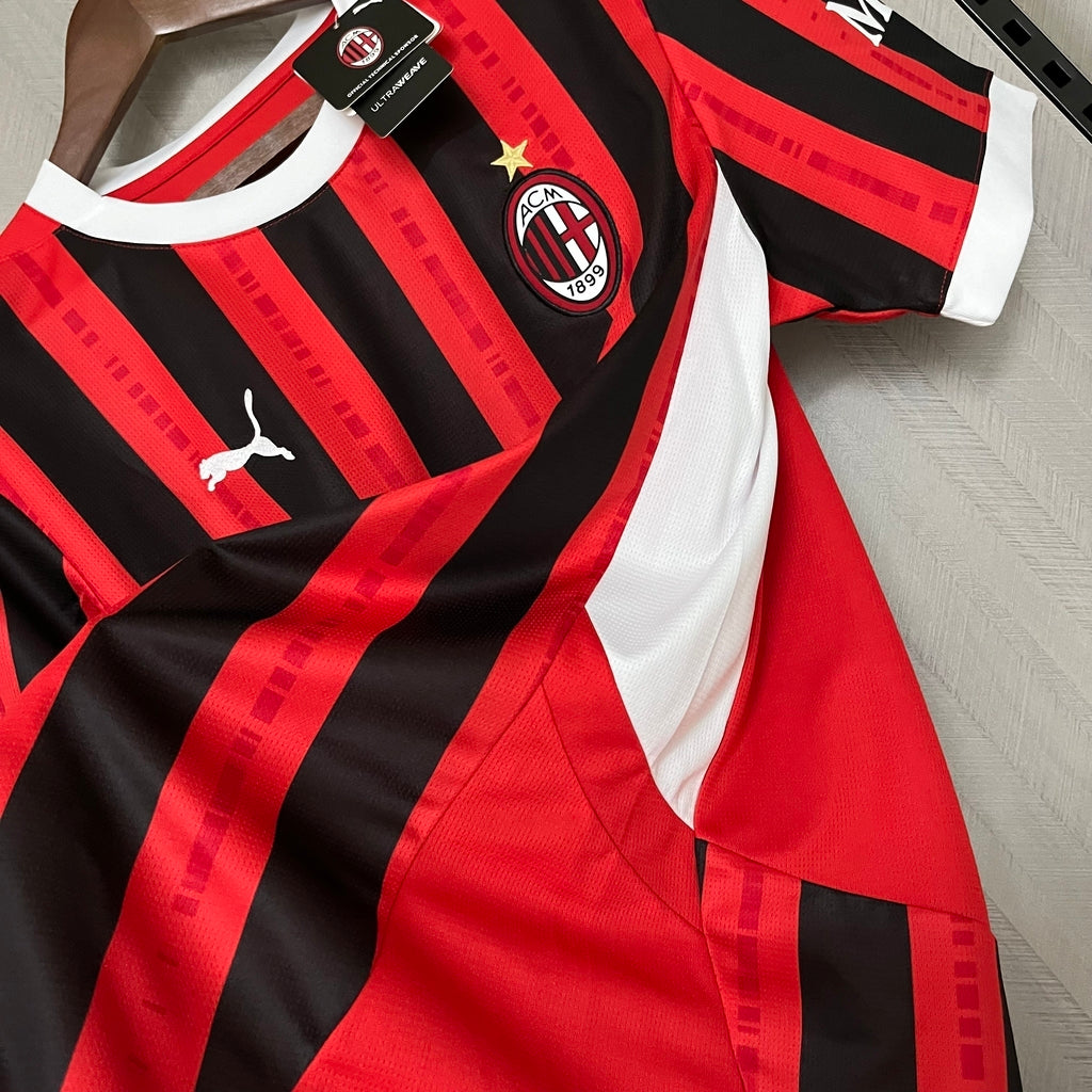 Camiseta Feminina Milan 24/25 Primera Equipación