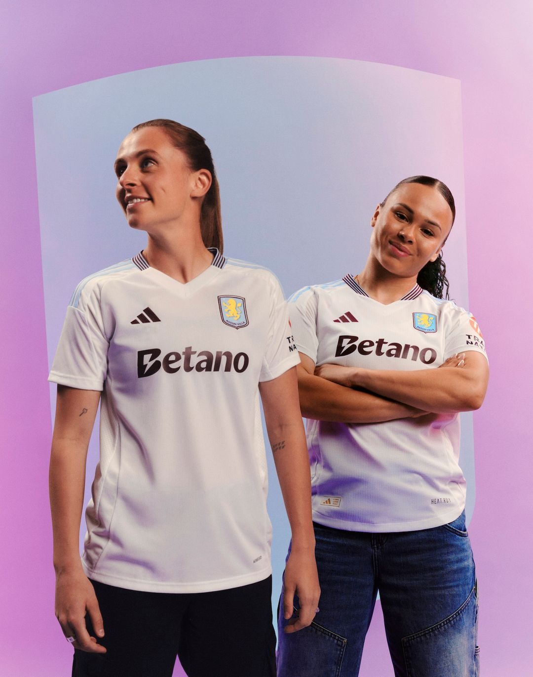 Camiseta Feminina Aston Villa 24/25 Segunda Equipación