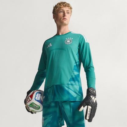 Camiseta Alemanha 2026 Portero Primera Equipación Manga Larga Mundial