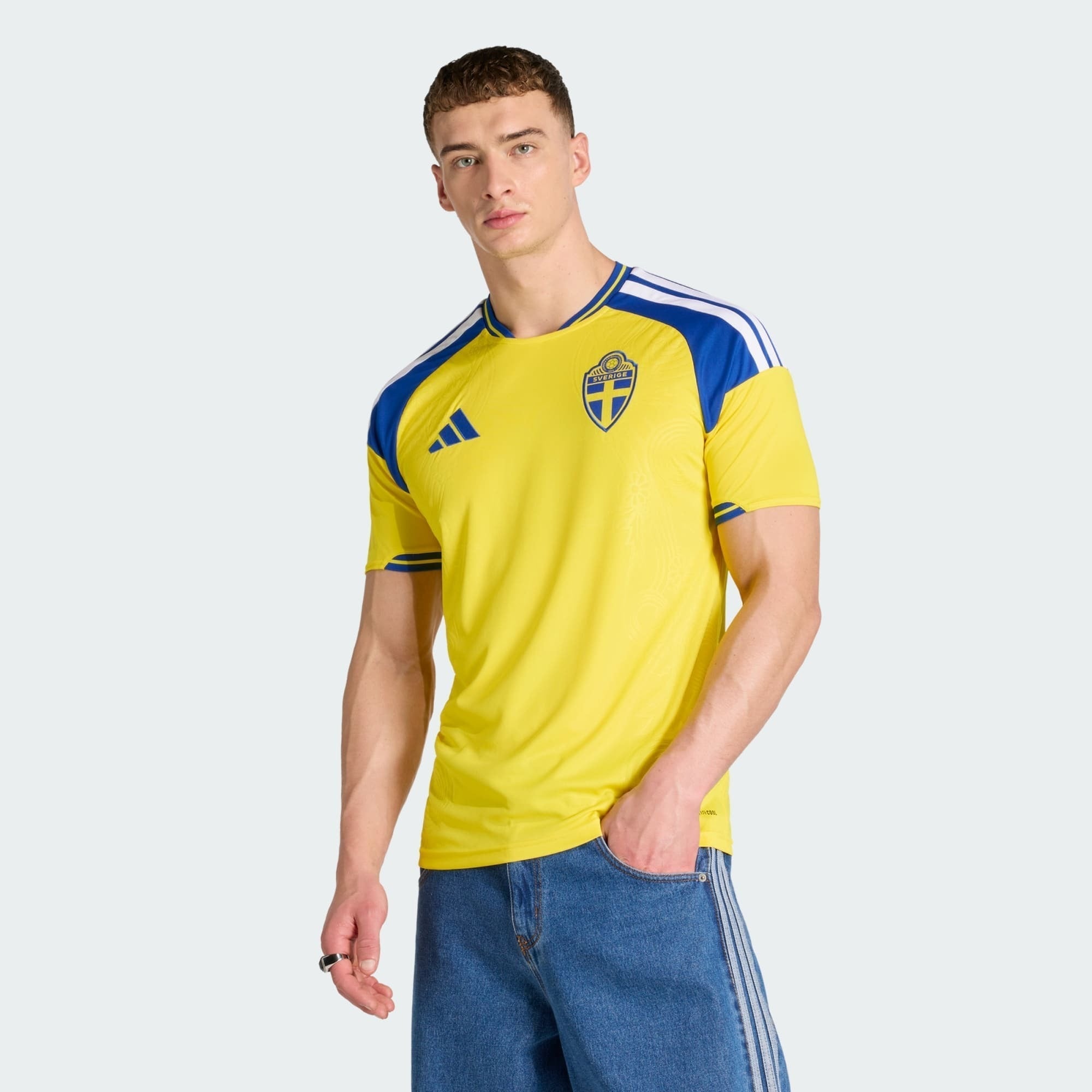 Camiseta Suécia 2026 Primera Equipación Mundial