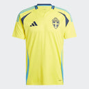 Camiseta Suécia Home 24/25 s/n° Torcedor Adidas Masculino - Amarelo