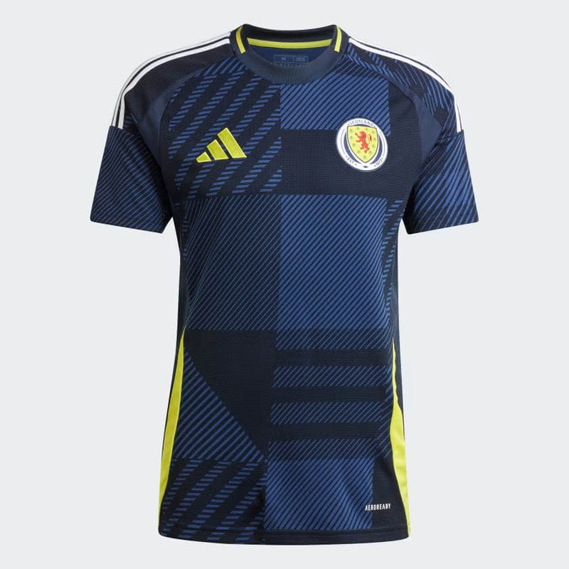 Camiseta Escócia Home 24/25 s/n° Torcedor Adidas Masculino - Azul marinho