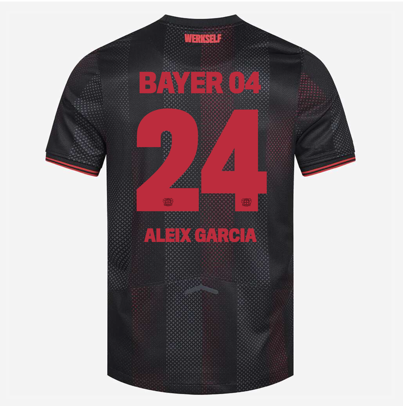 Camiseta Bayer Leverkusen 25/26 Primera Equipación #24 ALEIX GARCIA