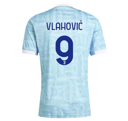 Camiseta Juventus 25/26 Segunda Equipación #9 Vlahović