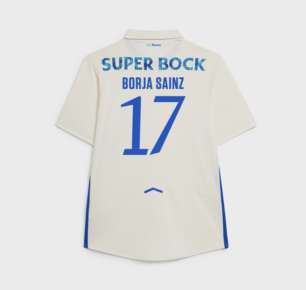 Camiseta Porto 25/26 Tercera Equipación #17 Borja Sainz