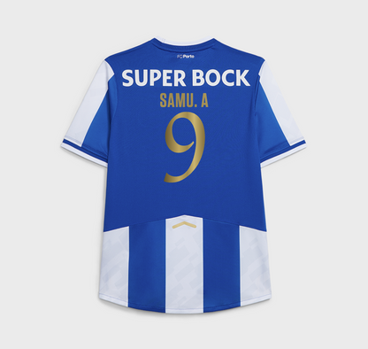 Camiseta Porto 25/26 Primera Equipación #9 Samu. A