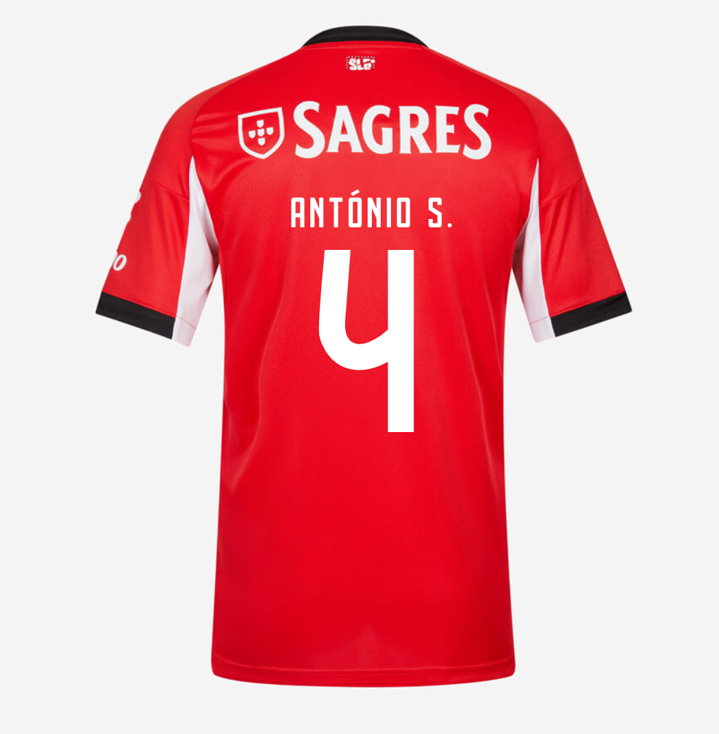 Camiseta Benfica 25/26 Primera Equipación #4 António S.