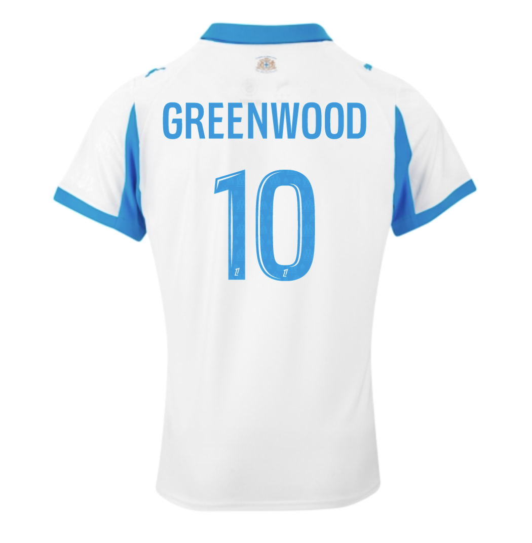 Camiseta Marseille 25/26 Primera Equipación #10 Greenwood