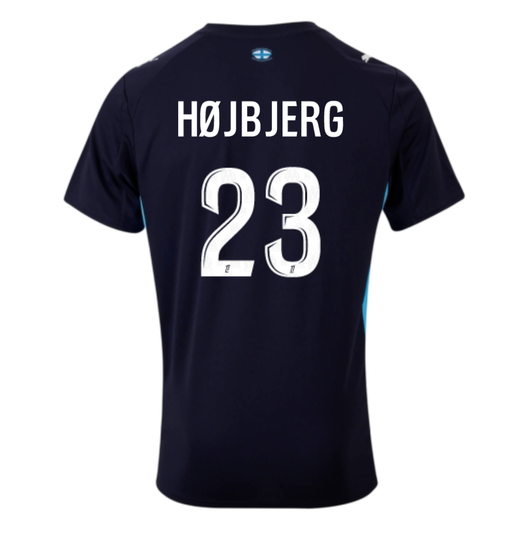 Camiseta Marseille 25/26 Segunda Equipación #23 Højbjerg