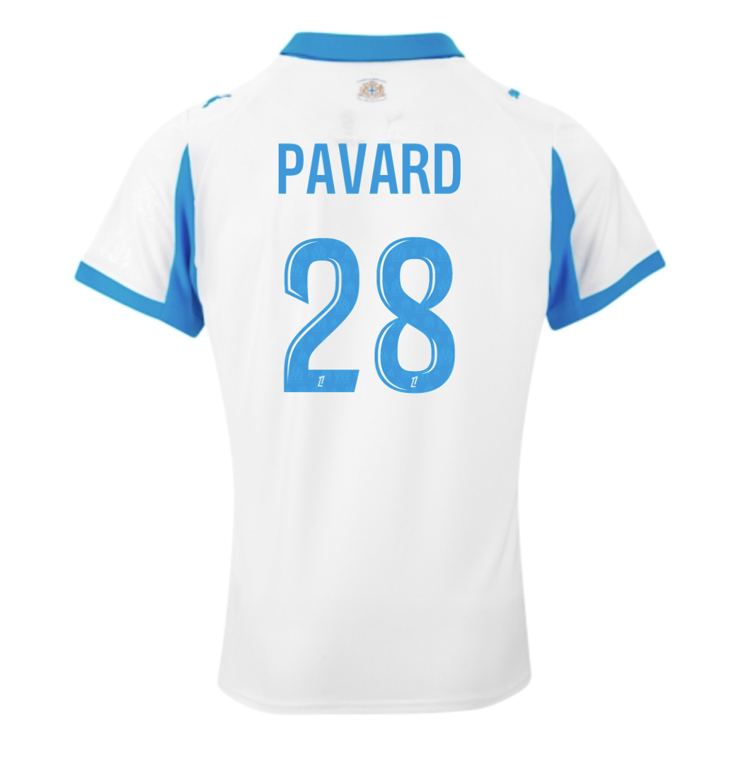 Camiseta Marseille 25/26 Primera Equipación #28 Pavard