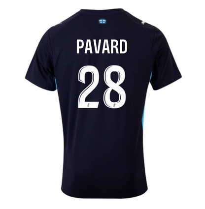 Camiseta Marseille 25/26 Segunda Equipación #28 Pavard