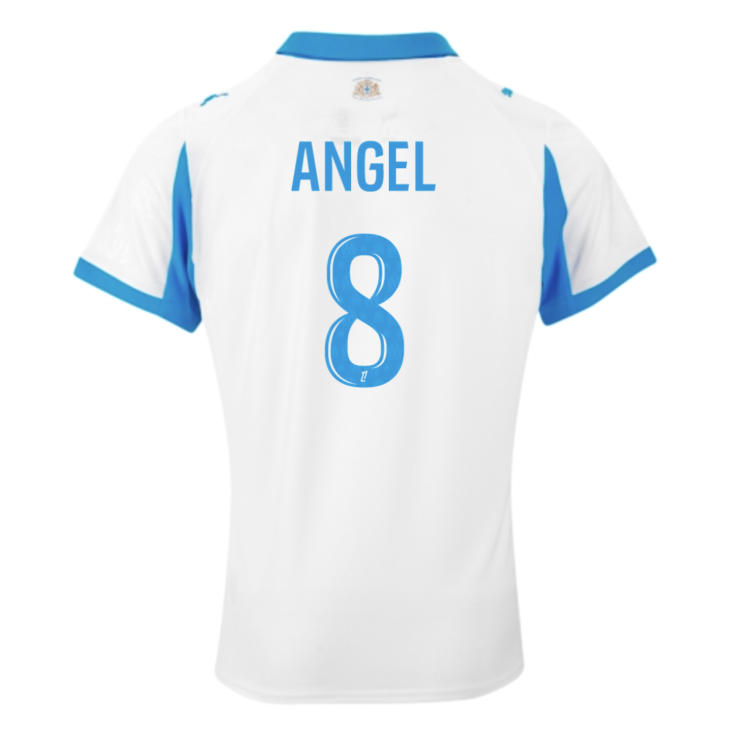 Camiseta Marseille 25/26 Primera Equipación #8 Angel