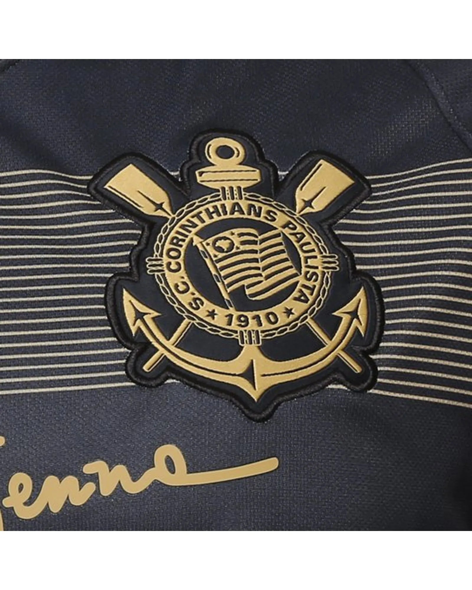 Camiseta Corinthians Ayrton Senna 18/19 Retrô - Preta