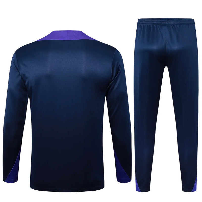 Set Agasalho TrainingCorinthians 24/25 - Preto e Roxo