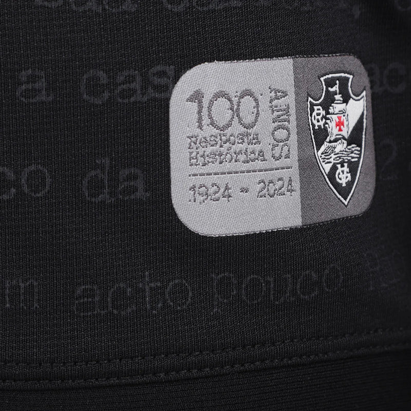Camiseta Vasco III 24/25 s/n° Kombat Jogador Kappa Masculina - Preto