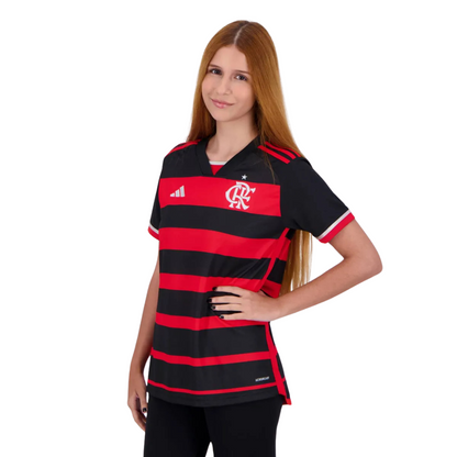 Camiseta Flamengo Feminina Adidas 2024/25 Primera Equipación