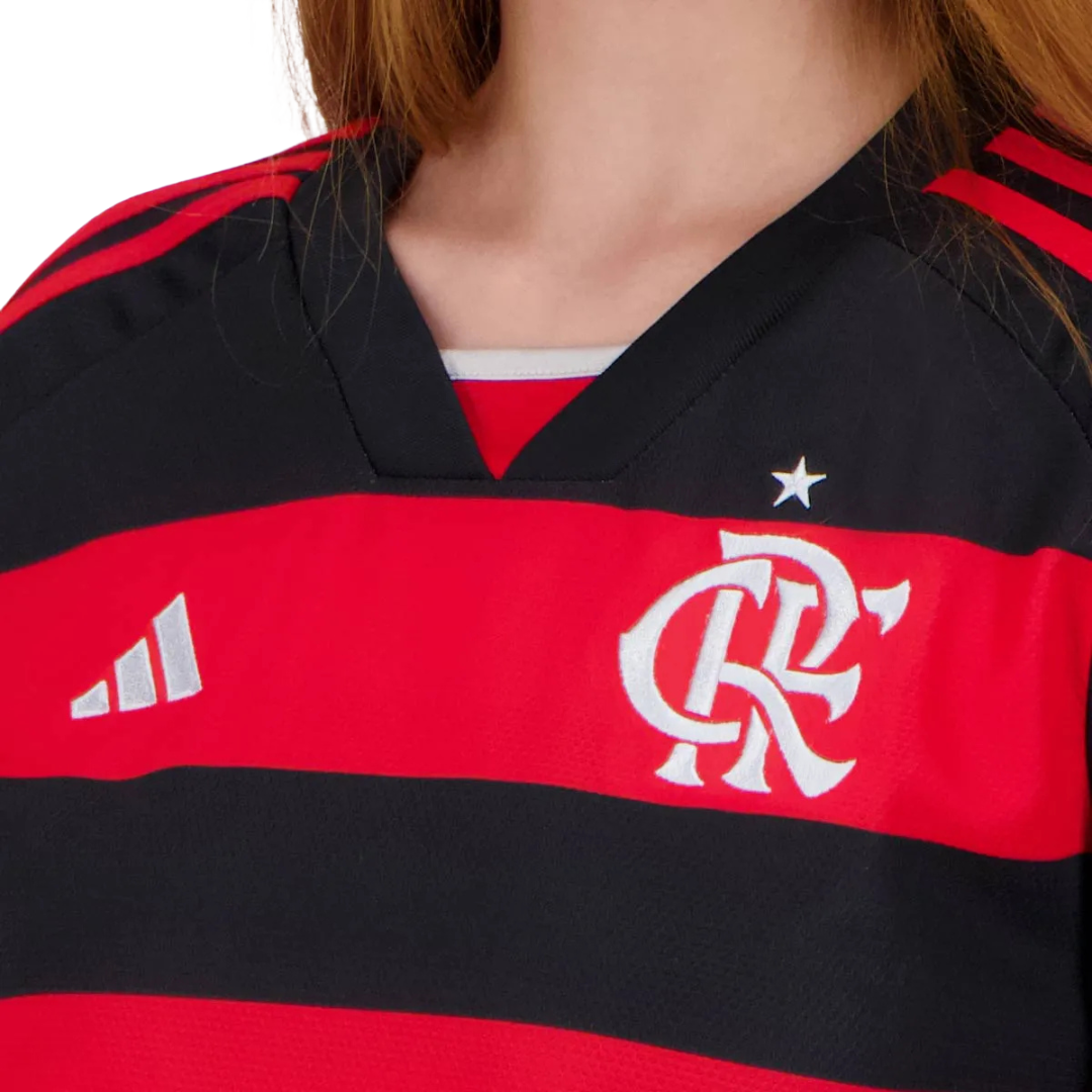 Camiseta Flamengo Feminina Adidas 2024/25 Primera Equipación