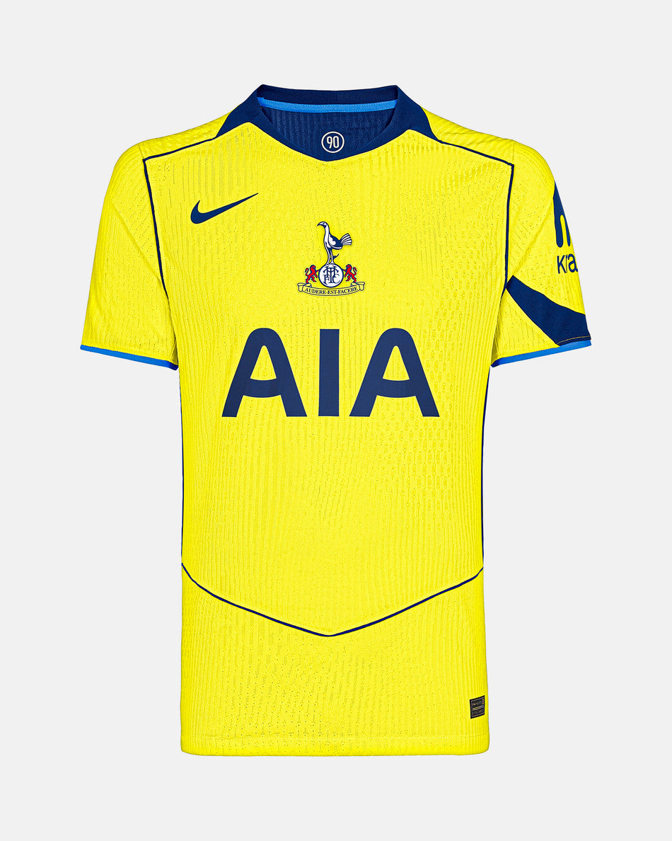 Camiseta Tottenham 25/26 Versión Jugador Tercera Equipación