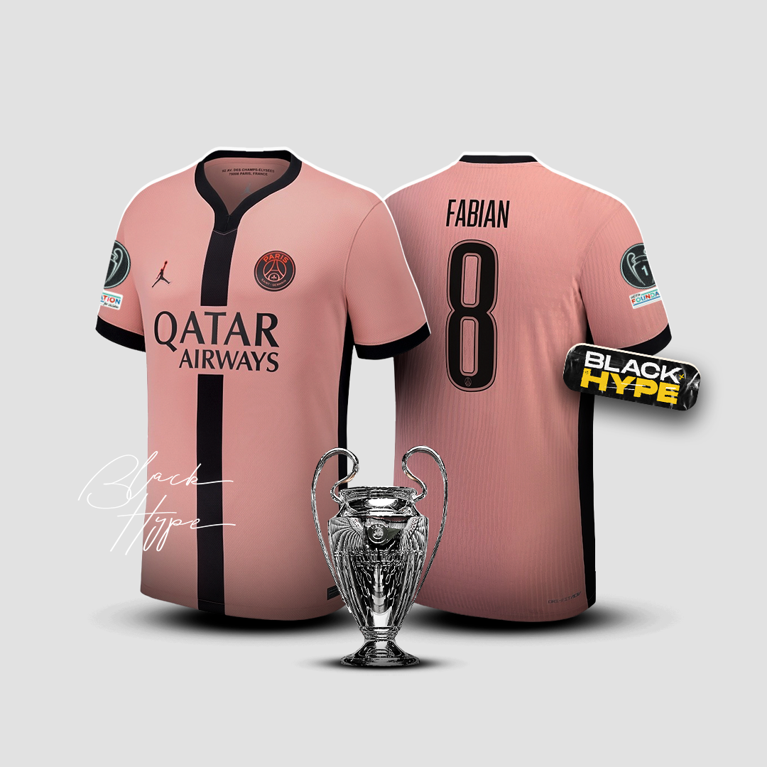 Camiseta Fabian Ruiz PSG 24/25 Tercera Equipación - Champions League